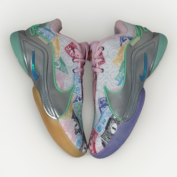 Nike LeBron 22 XXII Monopoly Currency White Multi Men\'s Size 9 NWOB FZ1097-100 main image 11